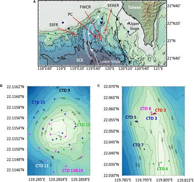 Methane Seeps and Independent Methane Plumes in the South China Sea Offshore Taiwan